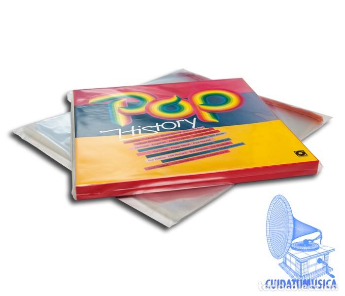 Collectible Music: 25 FUNDAS AUTOCIERRE ADHESIVO PARA CAJAS DISCOS LP BOX SETS DE HASTA 2 CM DE LOMO