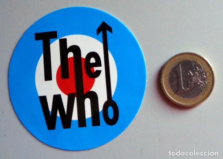 M&uacute;sica de colecci&oacute;n: PEGATINA ADHESIVO STICKER GRUPO ROCK MOD VESPA DIANA - THE WHO - LOGO
