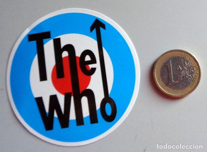 M&uacute;sica de colecci&oacute;n: PEGATINA ADHESIVO STICKER GRUPO ROCK MOD VESPA DIANA - THE WHO - LOGO