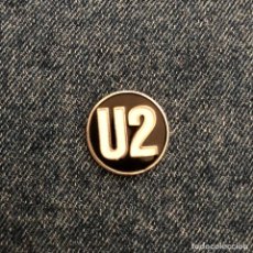 Música de colección: U2 PIN U2 MEDIDA 2 CENTÍMETROS DE DIÁMETRO, METÁLICO, ESMALTADO