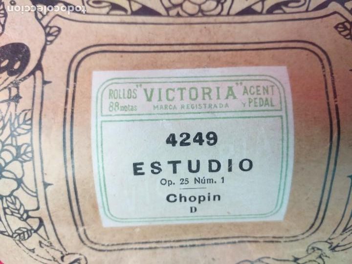 M&uacute;sica de colecci&oacute;n: ROLLO DE PIANOLA CHOPIN - Foto 2