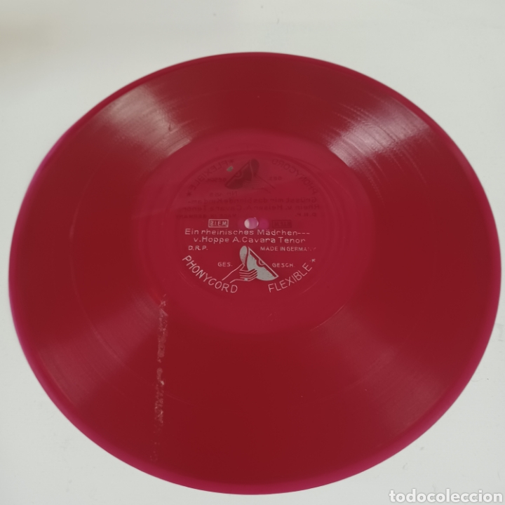 M&uacute;sica de colecci&oacute;n: ANTIGUO DISCO PHONYCORD ( FLEXIBLE ) GERMANY - Foto 4