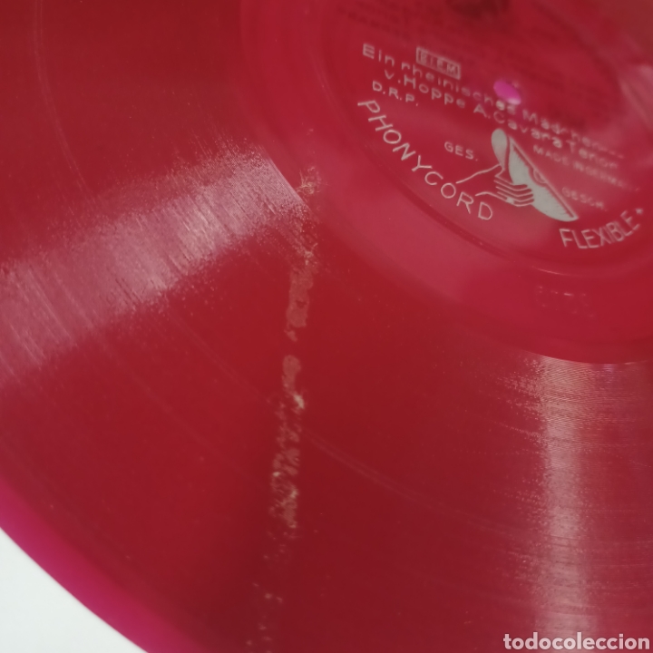 M&uacute;sica de colecci&oacute;n: ANTIGUO DISCO PHONYCORD ( FLEXIBLE ) GERMANY - Foto 5