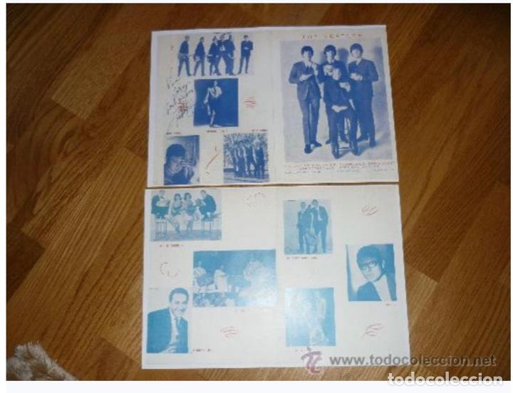 M&uacute;sica de colecci&oacute;n: PROGRAMA MANO CONCIERTO FIRMADOBEATLES 1965 EN LAS VENTAS HAND PROGRAM OJO FACSIMIL !!!!!!!!!!!!! - Foto 3