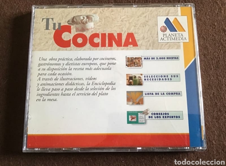 M&uacute;sica de colecci&oacute;n: DISCO CD-ROM. TU COCINA (PLANETA MULTIMEDIA) - Foto 2