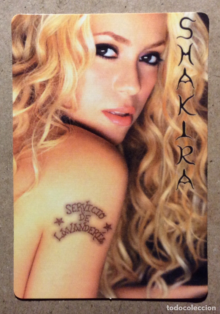 M&uacute;sica de colecci&oacute;n: SHAKIRA &ldquo;SERVICIO DE LAVANDER&Iacute;A&rdquo;. CALENDARIO PROMOCIONAL DE 2002.