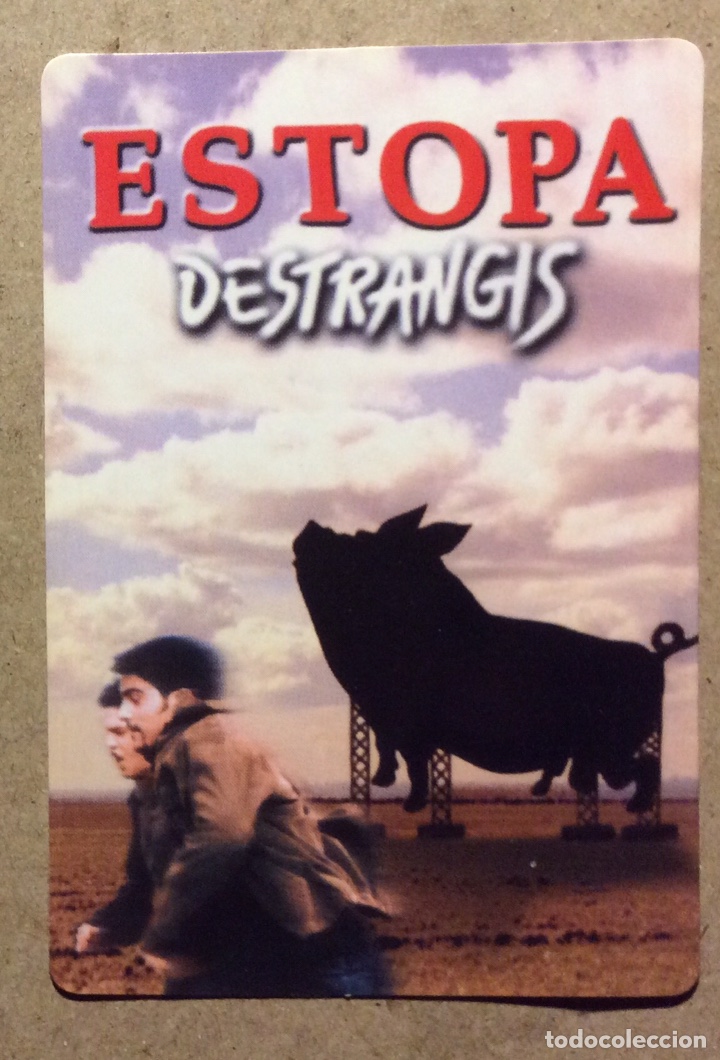 Collectible Music: ESTOPA &ldquo;DESTRANGIS&rdquo;. CALENDARIO PROMOCIONAL DE 2002.