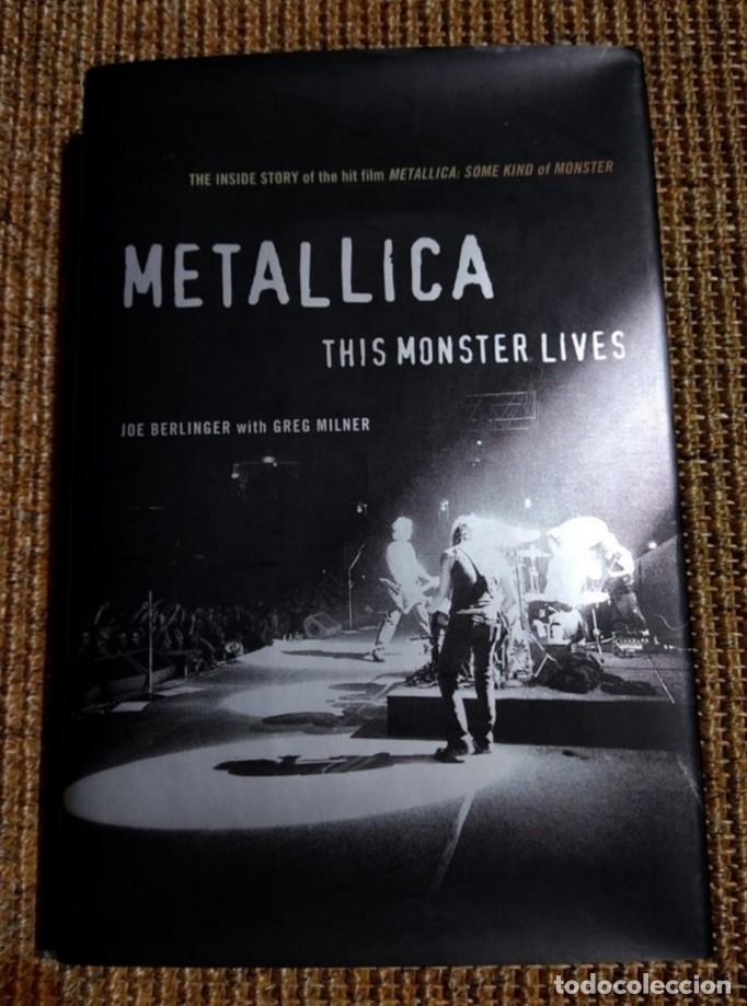 M&uacute;sica de colecci&oacute;n: METALLICA. PRECIOSO LIBRO (TAPA DURA). &rdquo;METALLICA THIS MONSTER LIVES&rdquo;