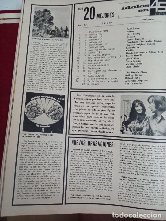 M&uacute;sica de colecci&oacute;n: ESCALA DE EXITOS DEMIS ROUSSOS PAUL SIMON NILSSON CECILIA ATAHUALPA YUPANQUI LES HUMPHRIES