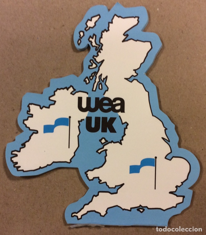 Collectible Music: WEA UK. LIBRETA PROMOCIONAL DISCOGR&Aacute;FICA BRIT&Aacute;NICA