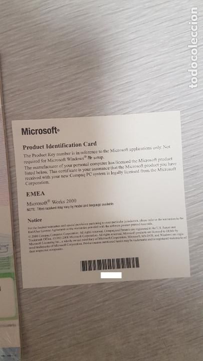 M&uacute;sica de colecci&oacute;n: LICENCIA MICROSOFT WORD 2000 - Foto 3