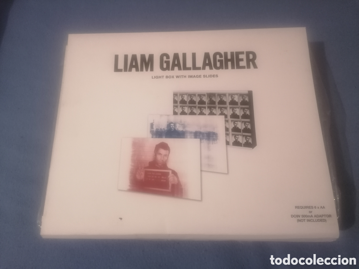 M&uacute;sica de colecci&oacute;n: LIAM GALLAGHER 2021 LED Lightbox SET OASIS - Foto 2