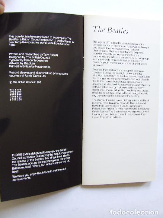 M&uacute;sica de colecci&oacute;n: BEATLES LIBRETO PROGRAMA THE BRITISH COUNCIL - Foto 2