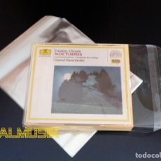 Música de colección: 50 FUNDAS EXTERIORES TIPO CRISTAL CON AUTOCIERRE ADHESIVO PARA CD DOBLE - NUEVAS -