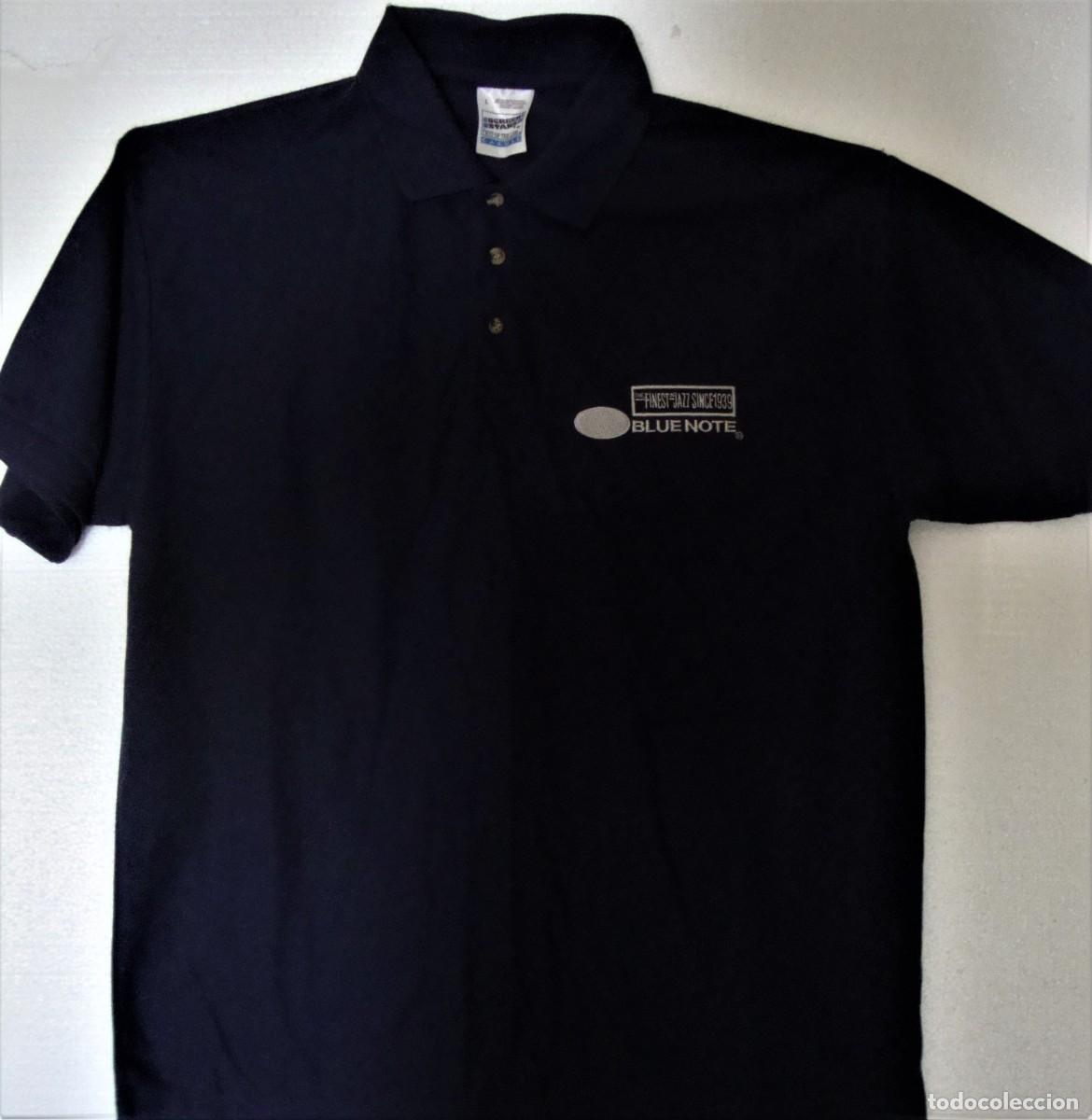 M&uacute;sica de colecci&oacute;n: POLO DE BLUE NOTE, CON EL LOGO DEL SELLO BORDADO. - Foto 1