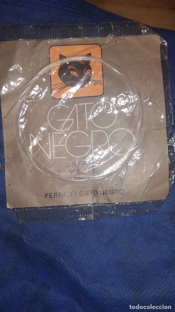 M&uacute;sica de colecci&oacute;n: cuerda de guitarra gato negro - Foto 1