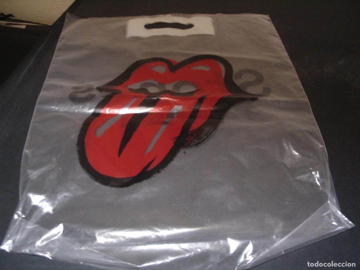 M&uacute;sica de colecci&oacute;n: THE ROLLING STONES BOLSA PL&Aacute;STICO OFICIAL GIRA TOUR ESPA&Ntilde;A MADRID 2022