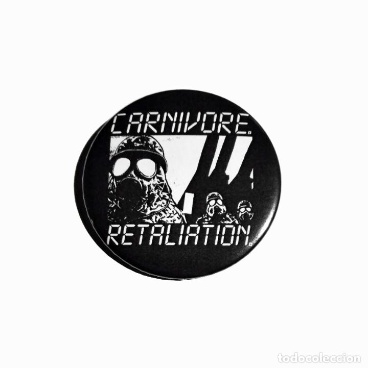 M&uacute;sica de colecci&oacute;n: CARNIVORE - RETALIATION ABREBOTELLAS 59MM (CON IM&Aacute;N PARA NEVERA) - THRASH METAL HARDCORE