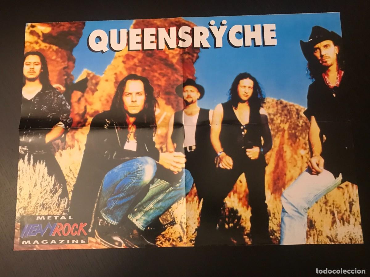 M&uacute;sica de colecci&oacute;n: QUEENSRYCHE - HEAVY ROCK MAGAZINE - HEAVY METAL MUSICA CONCIERTO - POSTER 41x58cm.