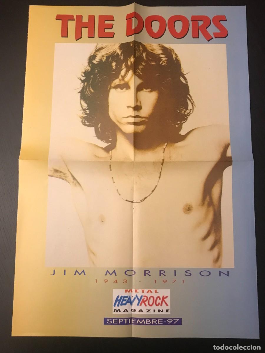 M&uacute;sica de colecci&oacute;n: THE DOORS JIM MORRISON - HEAVY ROCK MAGAZINE - METAL MUSICA CONCIERTO - POSTER 41,5x58cm.