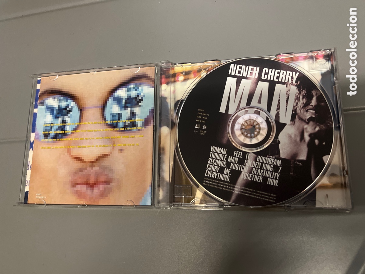 M&uacute;sica de colecci&oacute;n: T1/A3/45. CD NENEH CHERRY MAN USADO - Foto 3