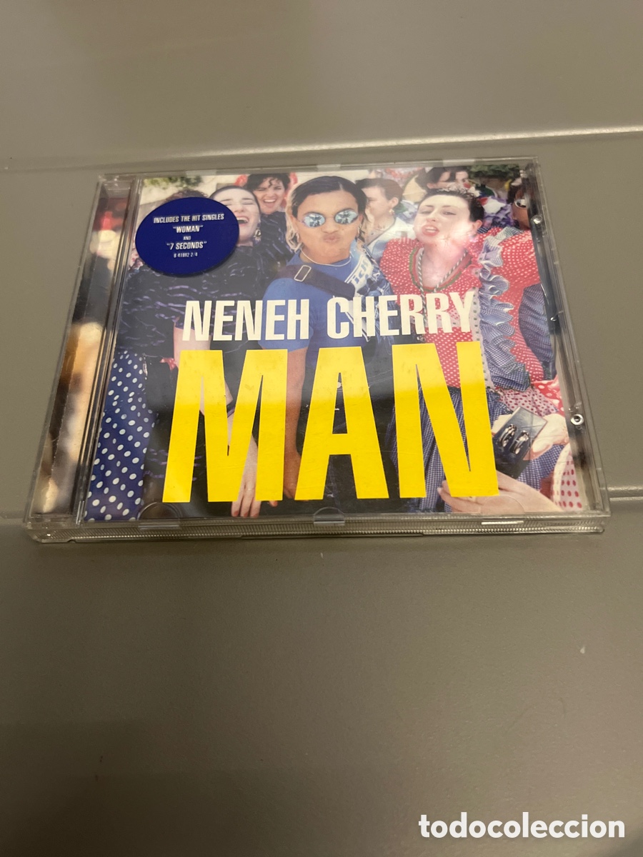 M&uacute;sica de colecci&oacute;n: T1/A3/45. CD NENEH CHERRY MAN USADO - Foto 1