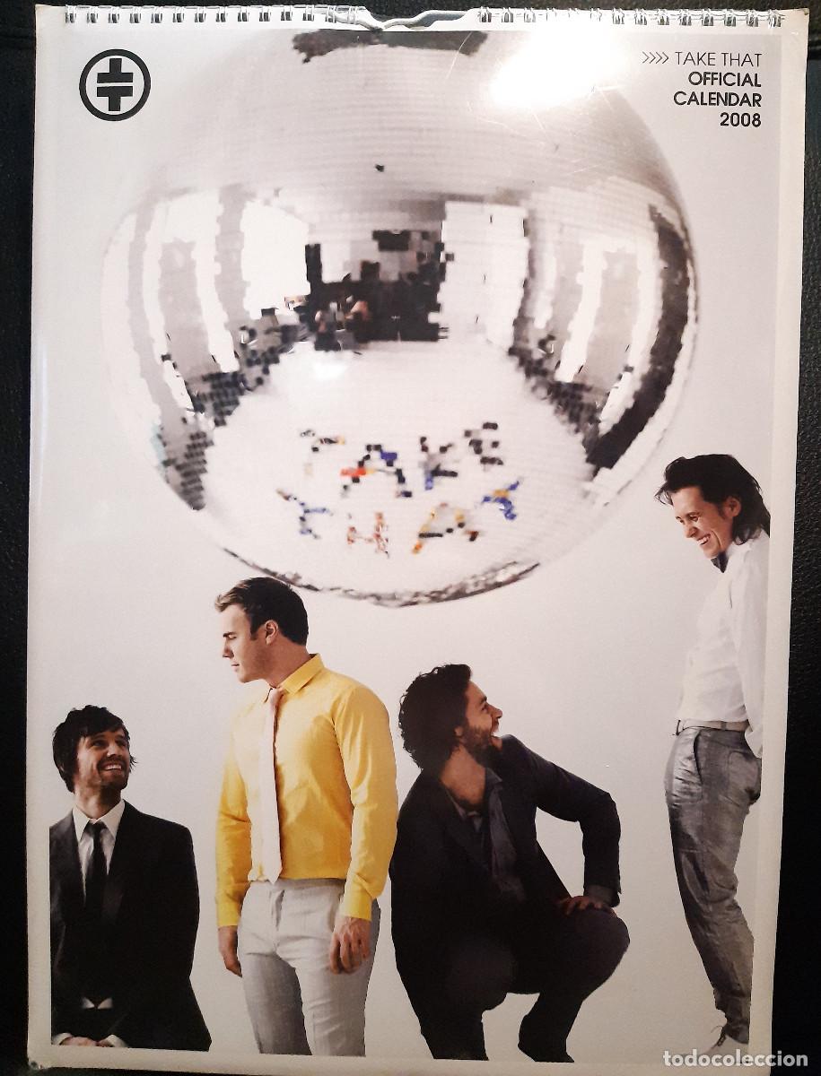 Musique de collection: TAKE THAT - CALENDARIO OFICIAL SIN ABRIR - 2008 - GARY BARLOW - PRECINTADO