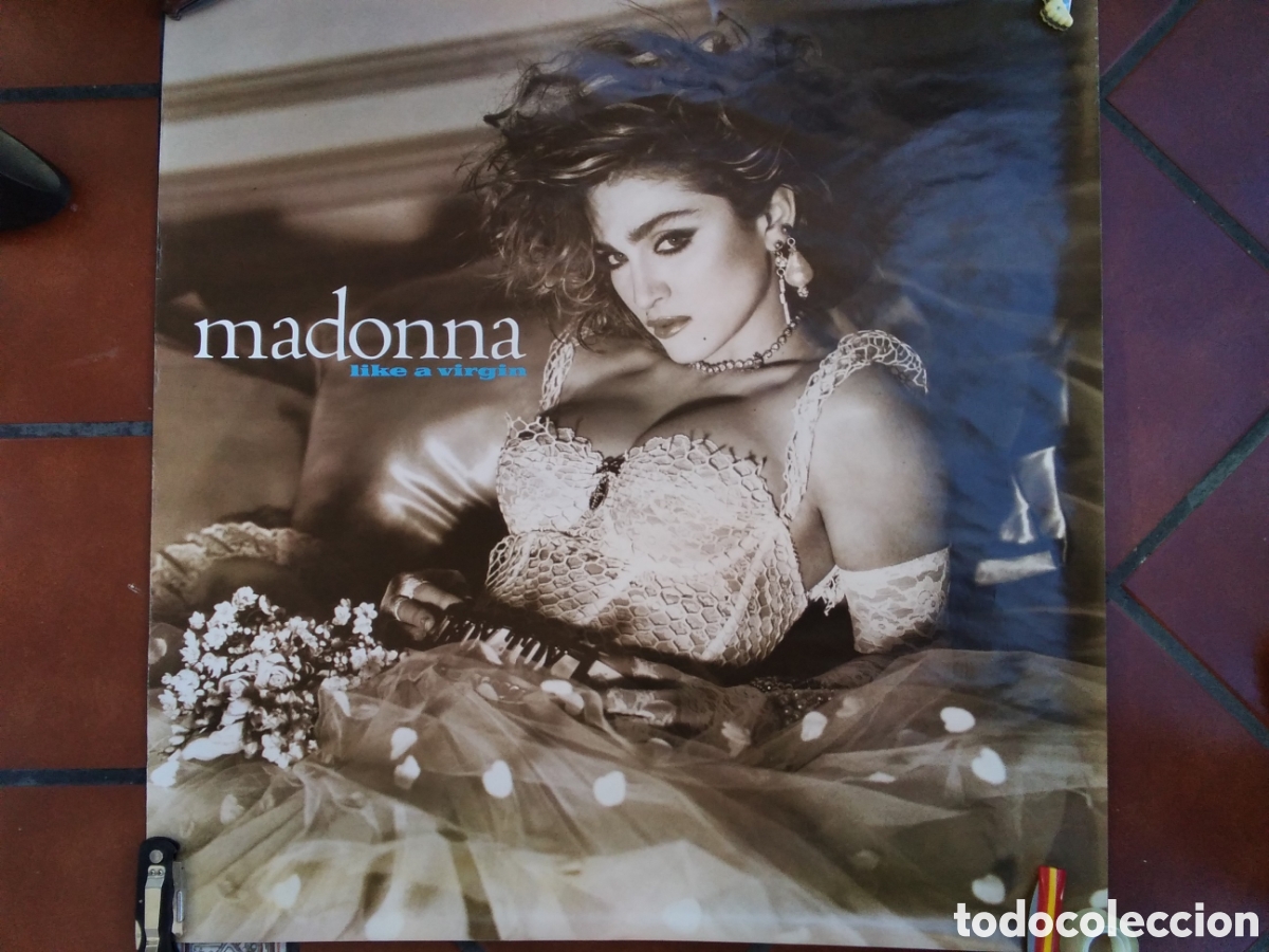 M&uacute;sica de colecci&oacute;n: Madonna foto p&oacute;ster actriz cantante