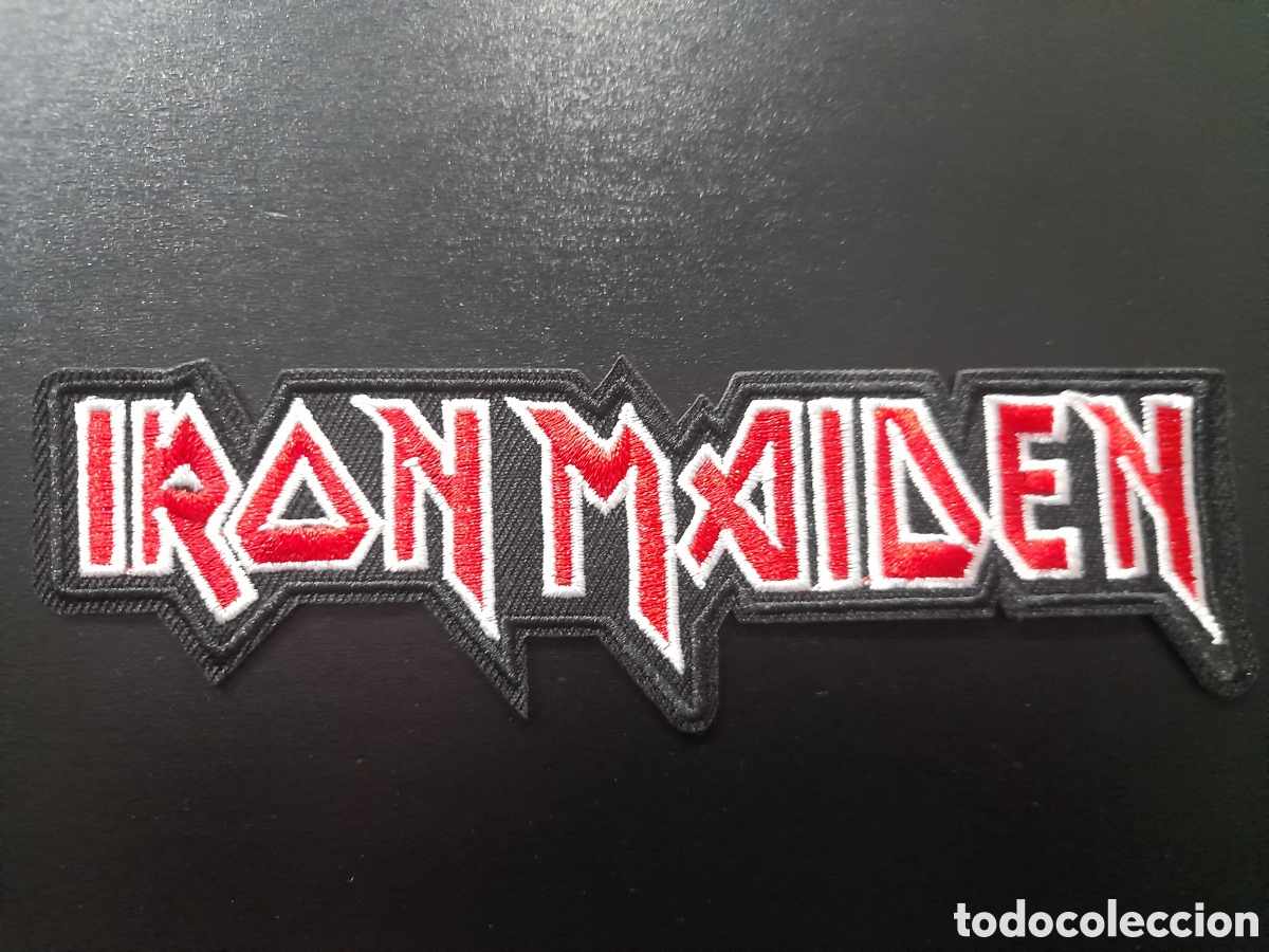 M&uacute;sica de colecci&oacute;n: PARCHE IRON MAIDEN 15 x 4,5cm