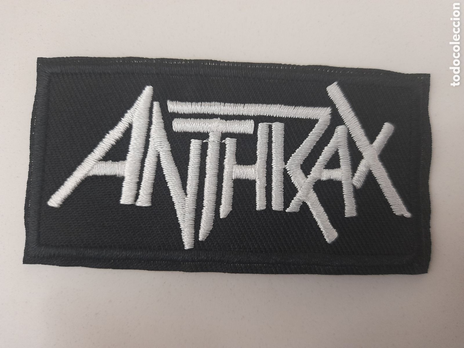 M&uacute;sica de colecci&oacute;n: PARCHE ANTHRAX 8 x 4cm - Foto 1