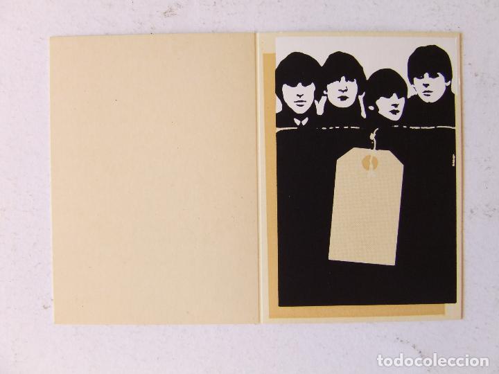 M&uacute;sica de colecci&oacute;n: CONVENCION EUROPEA THE BEATLES FANS THANK YOU BEATLES VALENCIA 1981 TARJETA DE VISITA