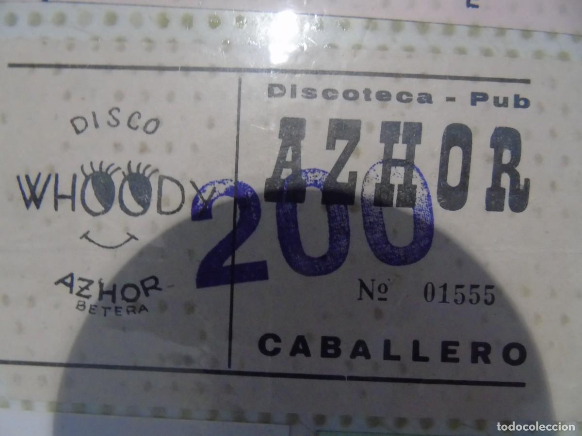 Musique de collection: AZHOR DISCO WOODY VALENCIA flayer A&Ntilde;OS 80