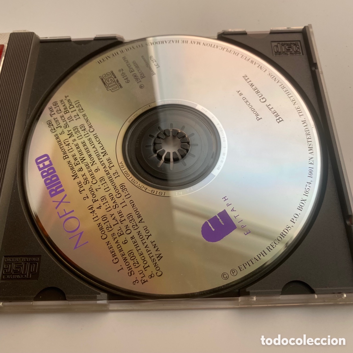 M&uacute;sica de colecci&oacute;n: CD NOFX - Ribbed - Foto 3