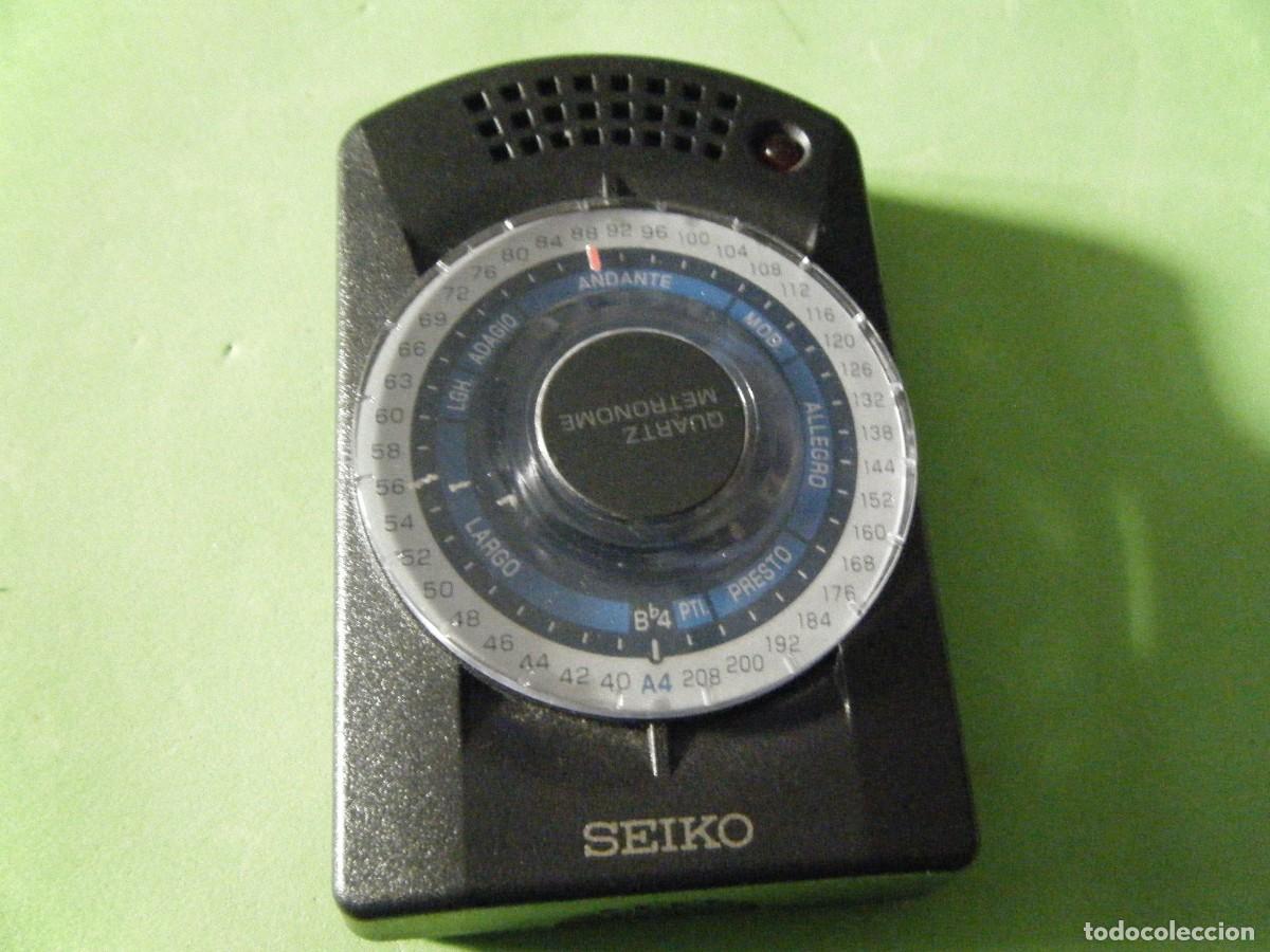 M&uacute;sica de colecci&oacute;n: METR&Oacute;NOMO DE LA MARCA SEIKO. NUEVO. - Foto 1