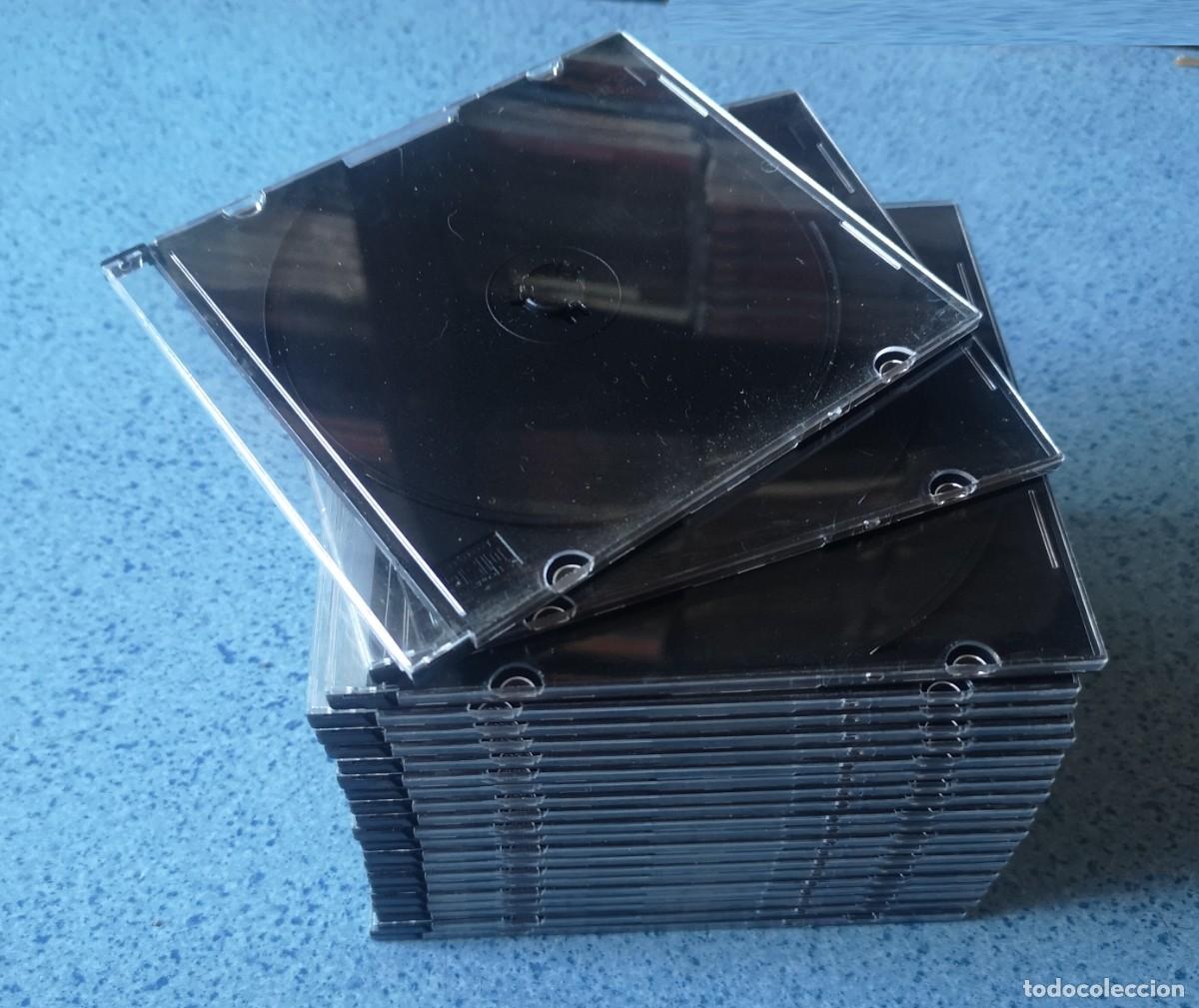 M&uacute;sica de colecci&oacute;n: CAJAS CD / DVD SLIM - 10 UNIDADES - Foto 1