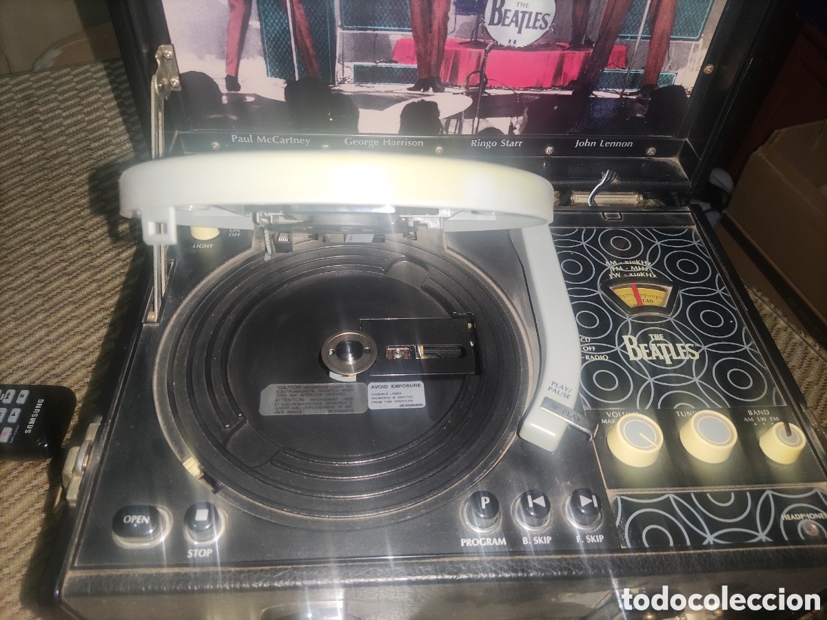 M&uacute;sica de colecci&oacute;n: The Beatles Pick Up Compact Disk-Player. - Foto 16
