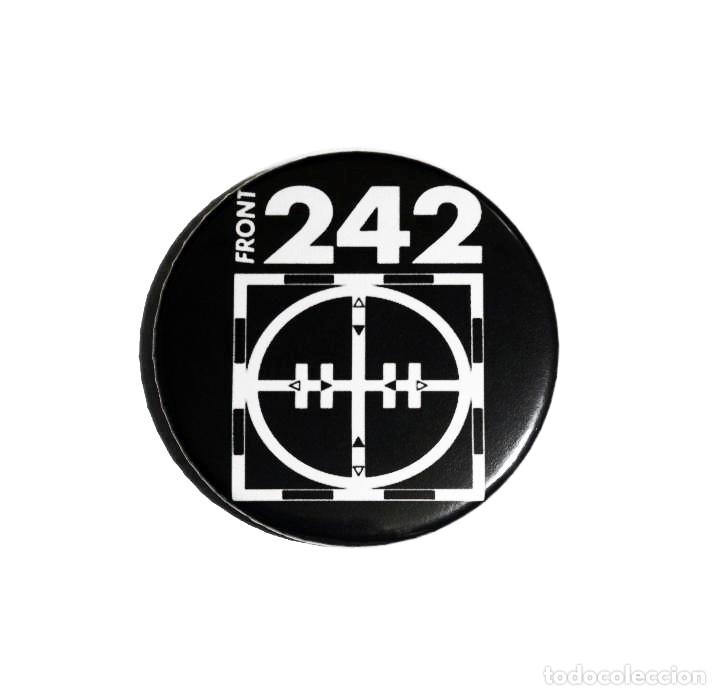 M&uacute;sica de colecci&oacute;n: FRONT 242 - TYRANNY FOR YOU ABREBOTELLAS 59mm (CON IM&Aacute;N PARA PONER EN LA NEVERA) - EBM INDUSTRIAL