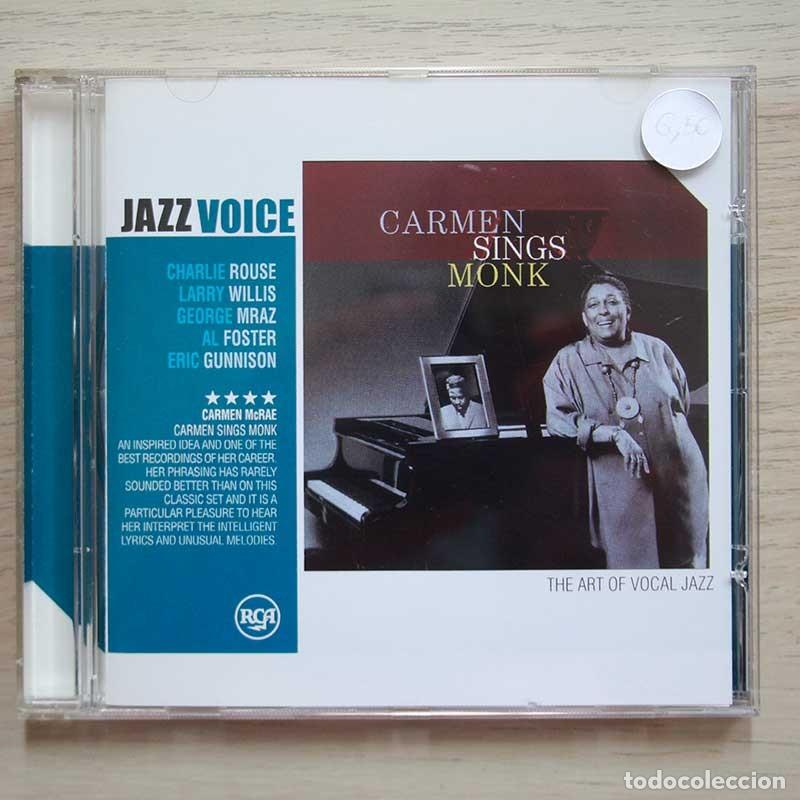 Collectible Music: Carmen McRae - Carmen Sings Monk - CD Segunda Mano