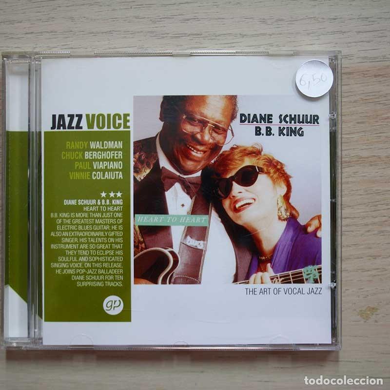 M&uacute;sica de cole&ccedil;&atilde;o: Diane Schuur & B.B.King - Heart to Heart - CD Segunda Mano
