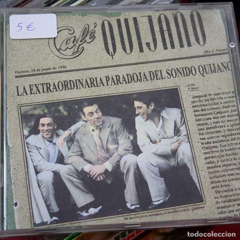 Collectible Music: Caf&eacute; Quijano - La Extraordinaria Paradoja del Sonido Quijano - CD Segunda Mano