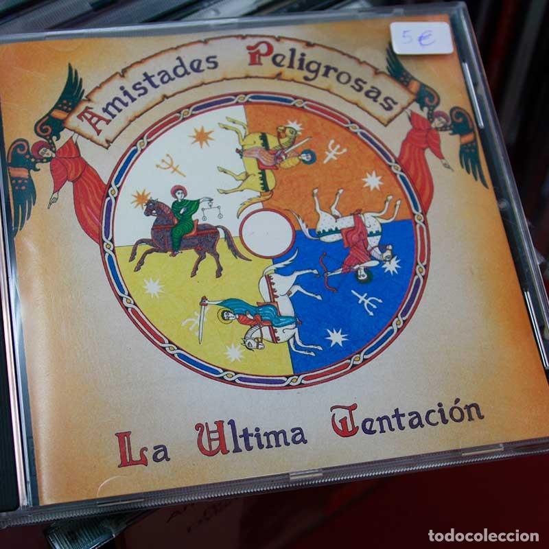 M&uacute;sica de cole&ccedil;&atilde;o: Amistades Peligrosas - La &uacute;ltima tentaci&oacute;n - CD Segunda Mano