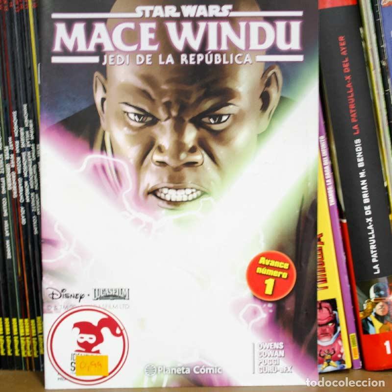 M&uacute;sica de colecci&oacute;n: Mace Windu. Jedi de la Rep&uacute;blica. Star Wars. Avance n&uacute;mero 1 - C&oacute;mic Segunda Mano