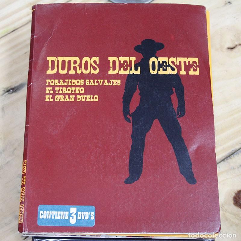 M&uacute;sica de cole&ccedil;&atilde;o: Forajidos Salvajes + El Tiroteo + El Gran Duelo. Duros del Oeste - DVD Segunda Mano
