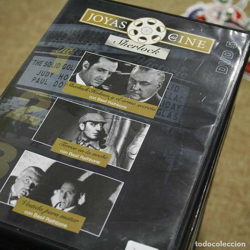 M&uacute;sica de colecci&oacute;n: Sherlock Holmes y el Arma Secreta / Terror en la Noche / Vestida para Matar - DVD Segunda Mano