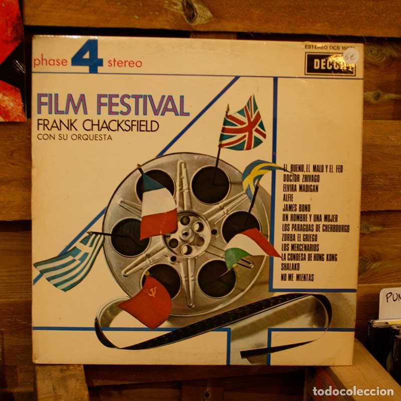 M&uacute;sica de colecci&oacute;n: Film Festival. Frank Chacksfield - Vinilo LP Segunda Mano