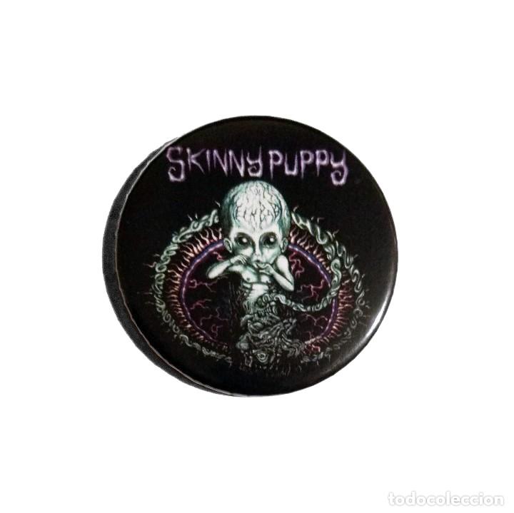 M&uacute;sica de colecci&oacute;n: SKINNY PUPPY - MEEK TWEEK PROCESS BABY ABREBOTELLAS 59mm (CON IM&Aacute;N PARA NEVERA) - INDUSTRIAL ELECTRO