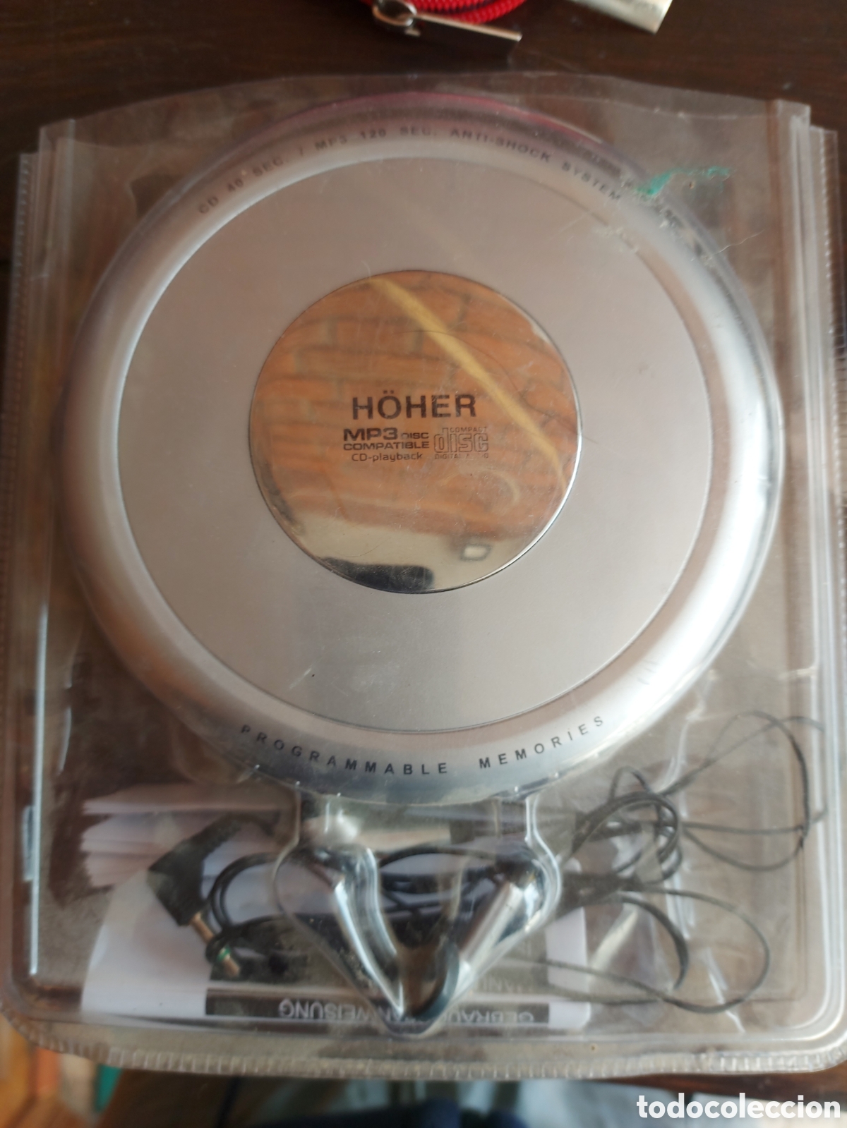 Collectible Music: EQUIPO HOHER MP3 DISC/CD PLAYER PORTATIL A PILAS