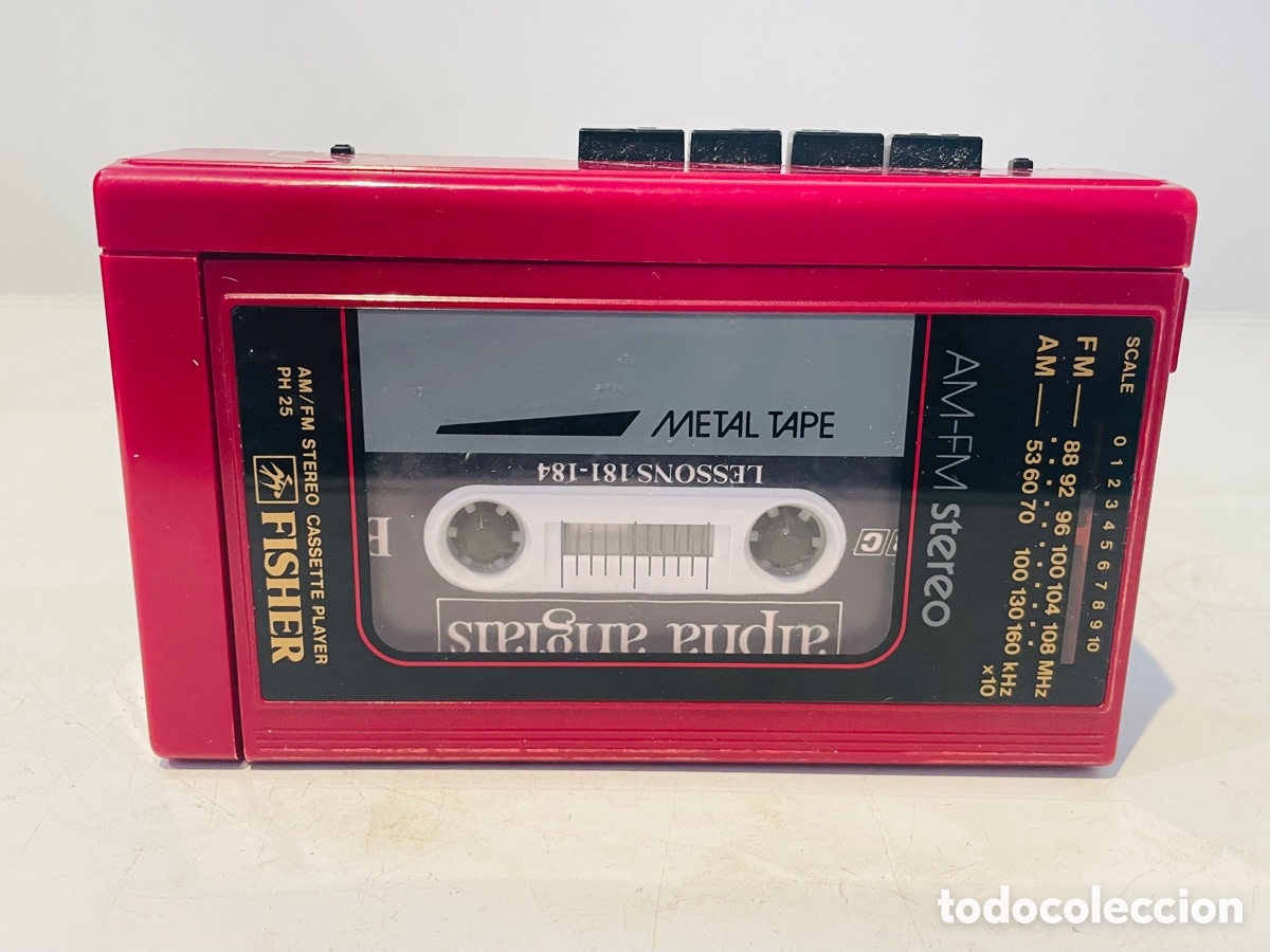 M&uacute;sica de colecci&oacute;n: Fisher PH 25 Walkman - Foto 2