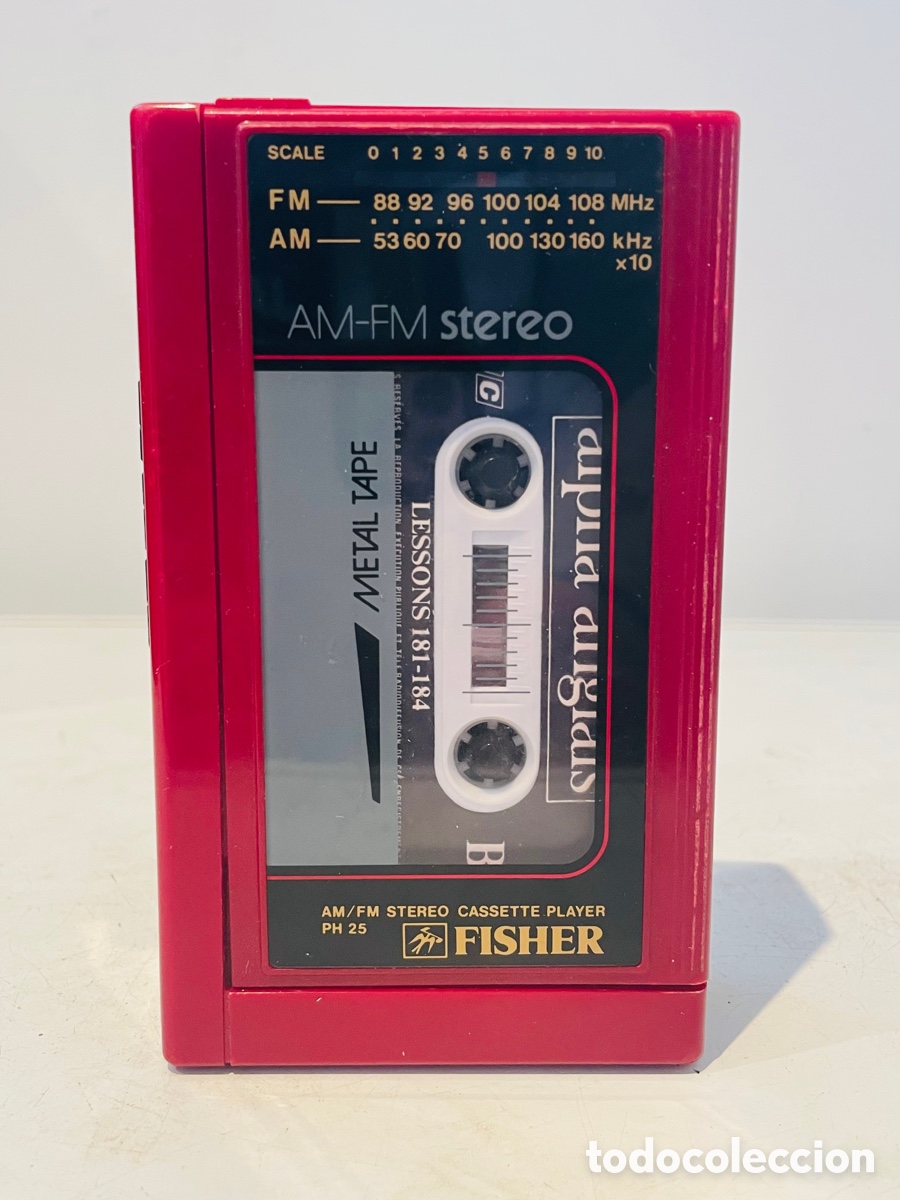 M&uacute;sica de colecci&oacute;n: Fisher PH 25 Walkman - Foto 3