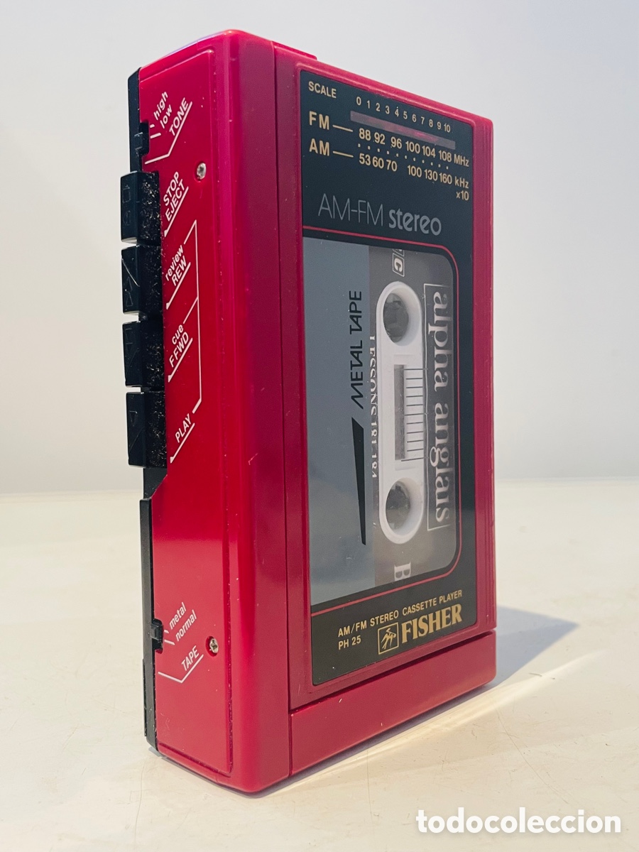M&uacute;sica de colecci&oacute;n: Fisher PH 25 Walkman - Foto 4